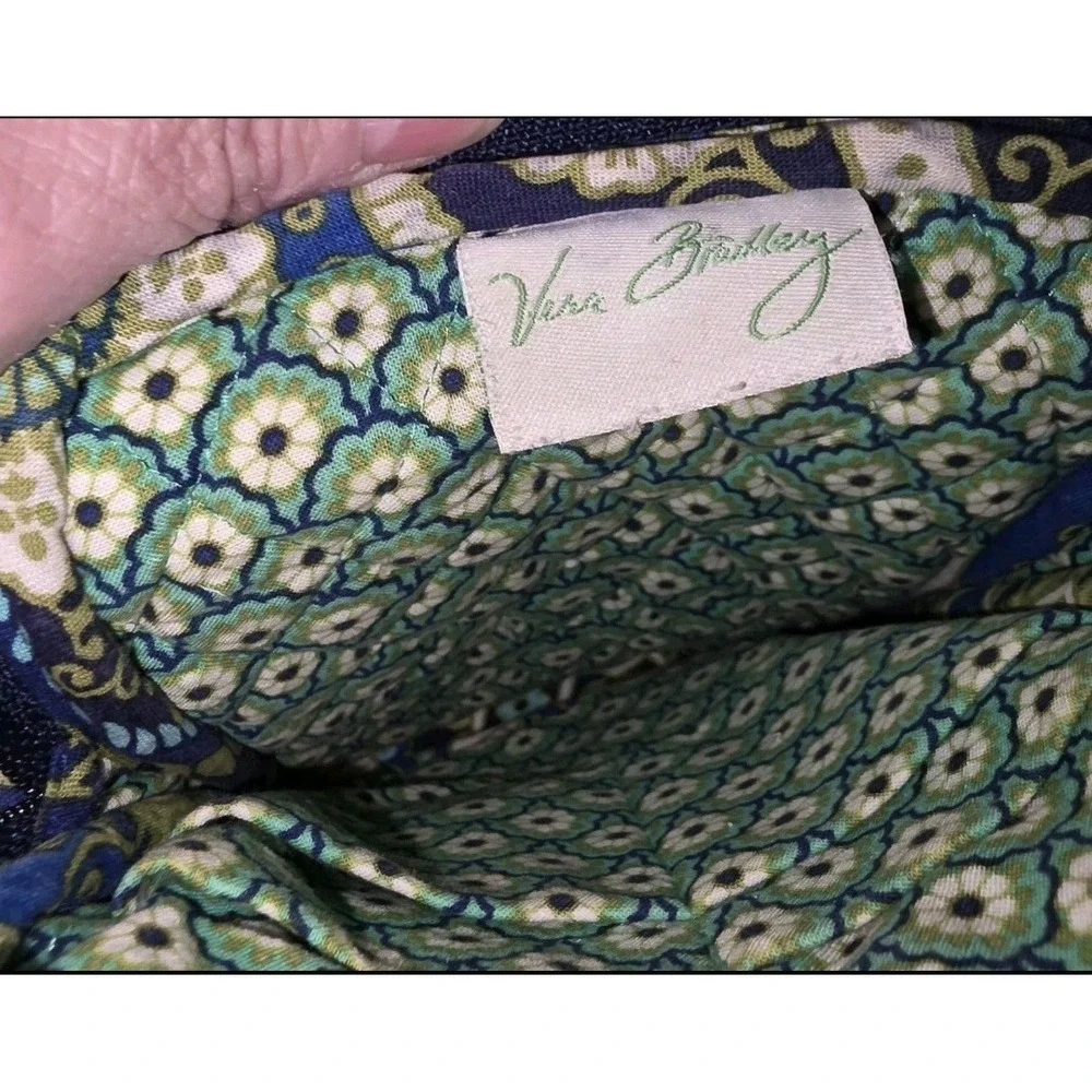 Vera Bradley Mini Hipster Rhythm & Blues Crossbody Bag Retired Design